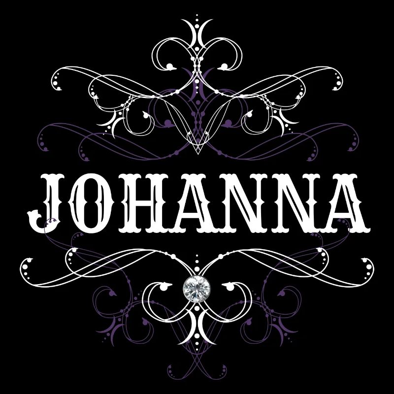 Johanna Surname First name personalized