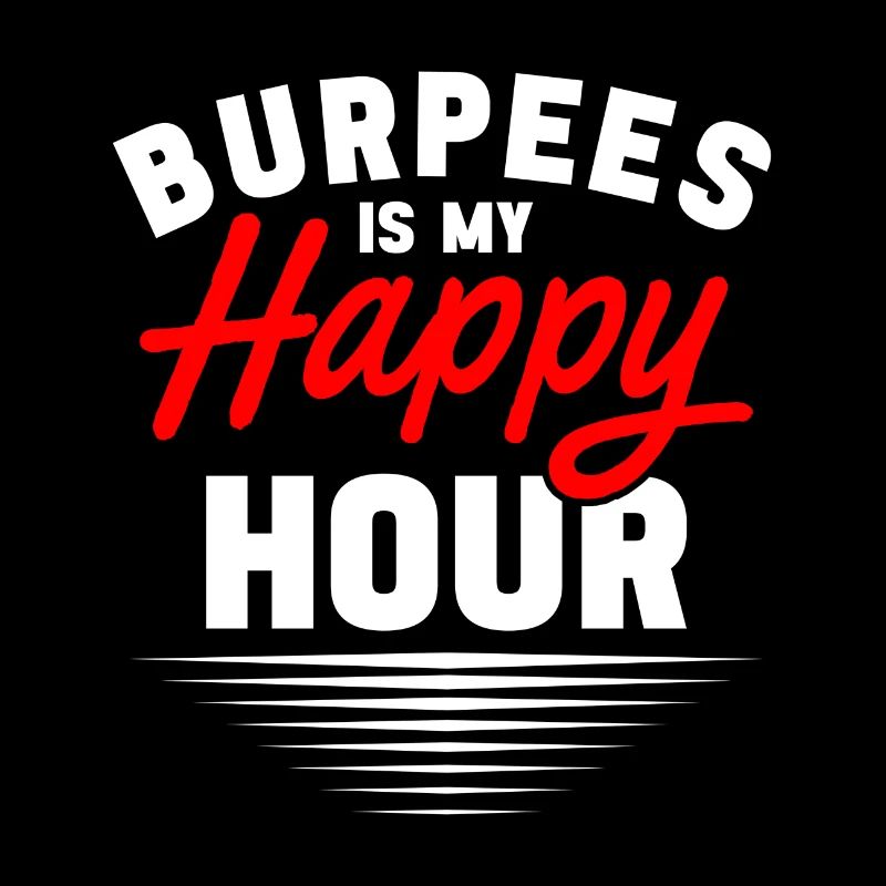 Les burpees sont mon happy hour