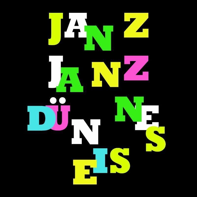 JANZ JANZ DÜNNES EIS OHJA witziges Design für dich