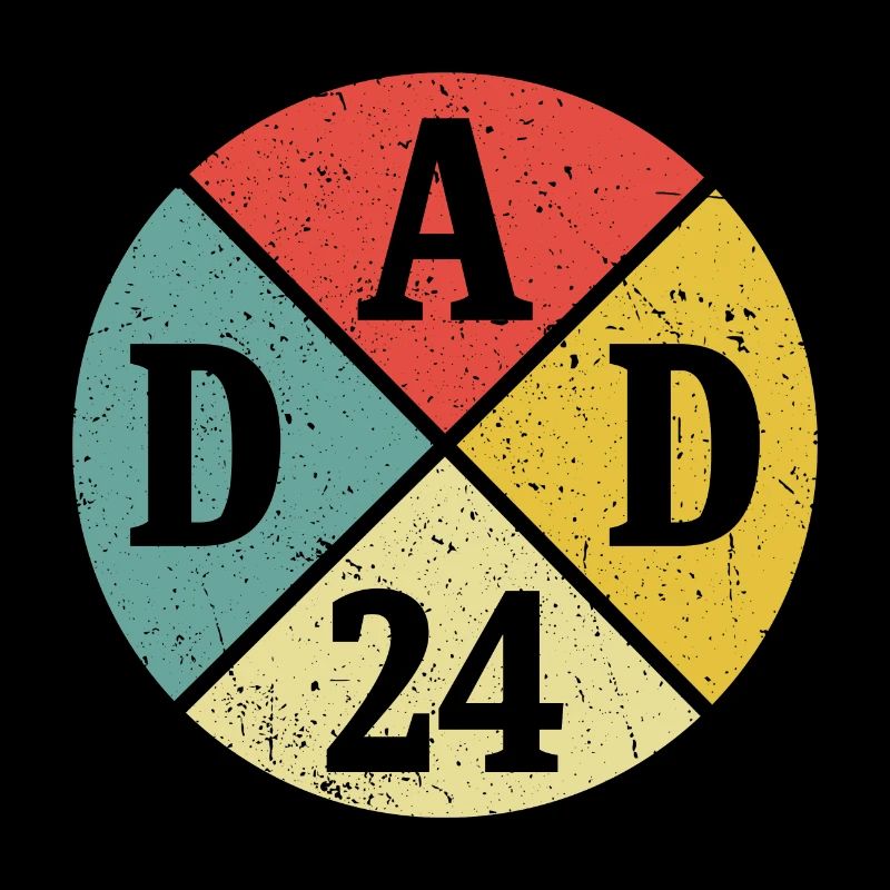 Father Papa Dad 2024 Gift New Father 24