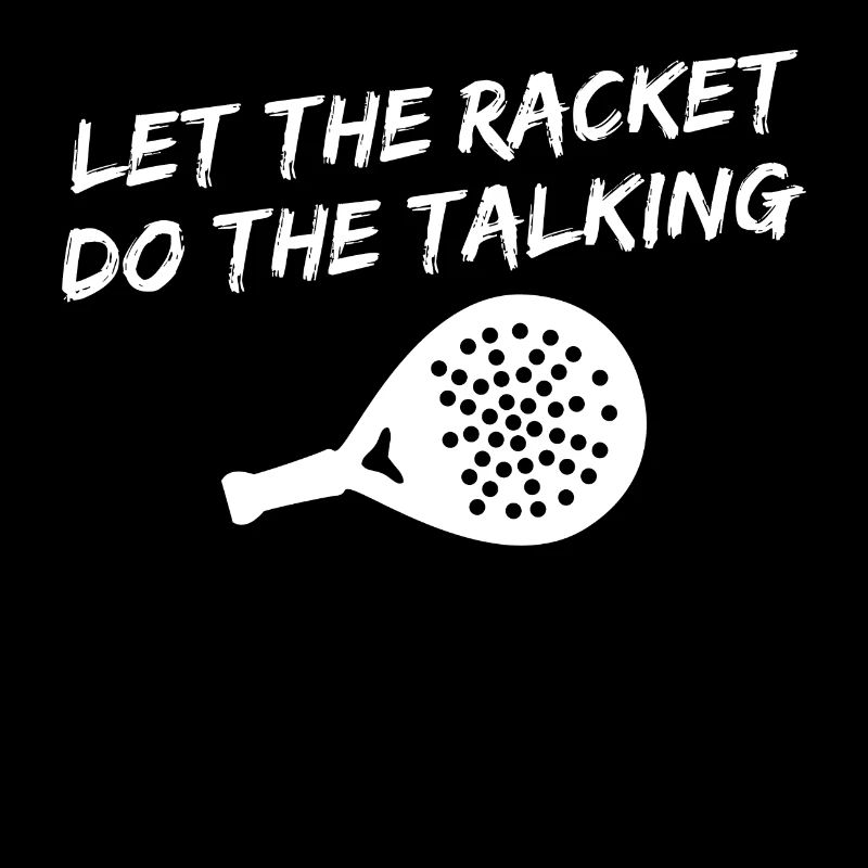 Déclaration du tournoi sportif des joueurs de raquette de padel