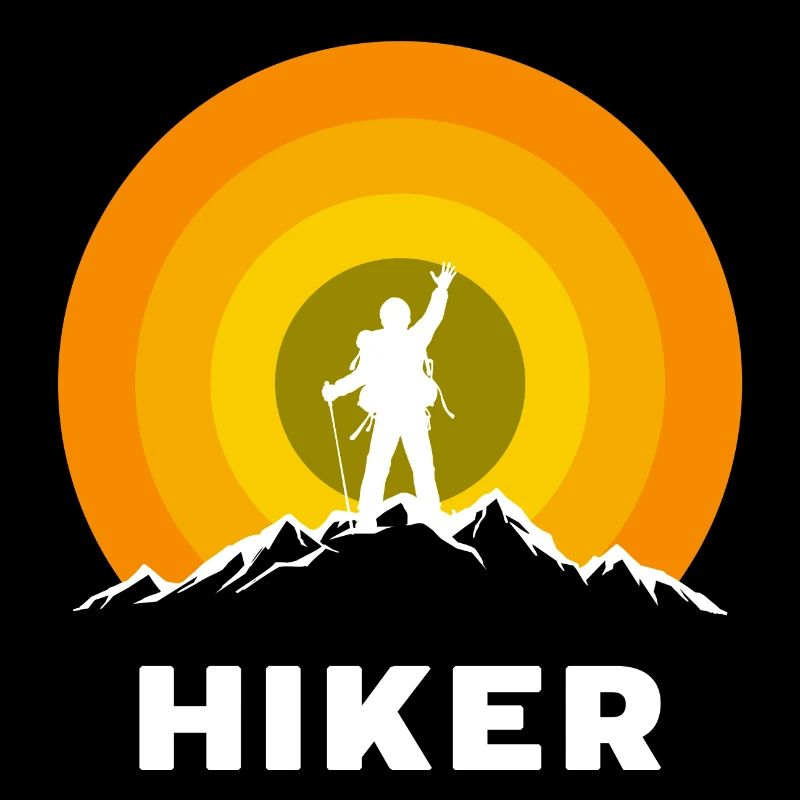 Hiking Hikers Hike Saying Mountain Peaks Mountains