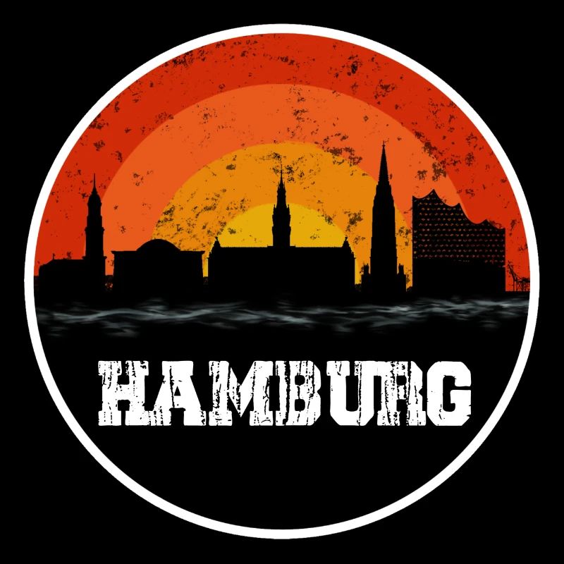 Hamburg Skyline Original