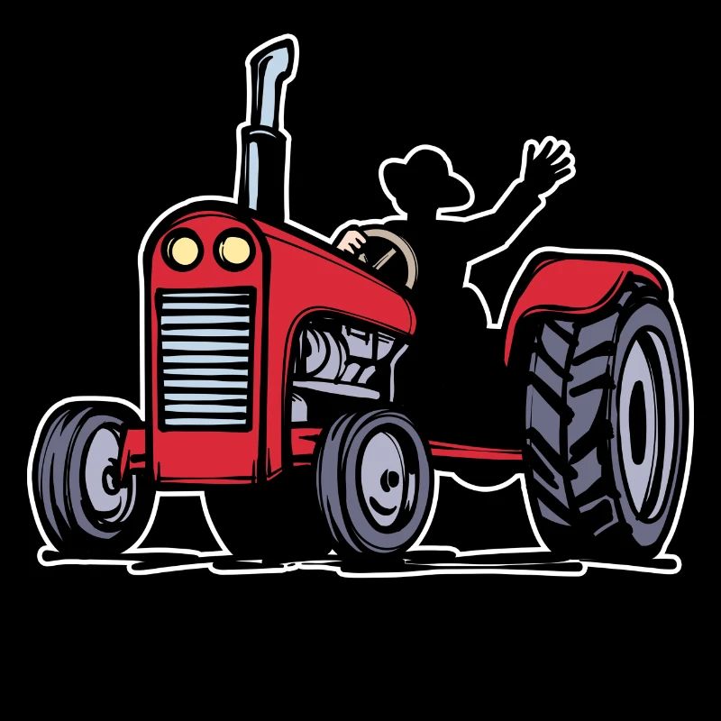 Traktor Landwirt Bauernhof Biobauer Nutzfahrzeug