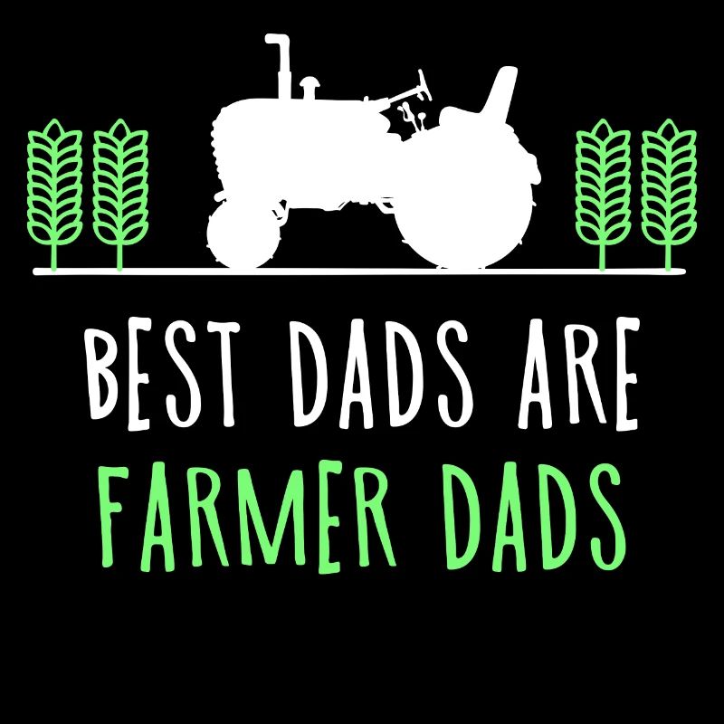 Landwirt Kraftfahrzeug Traktor Statement Biobauer