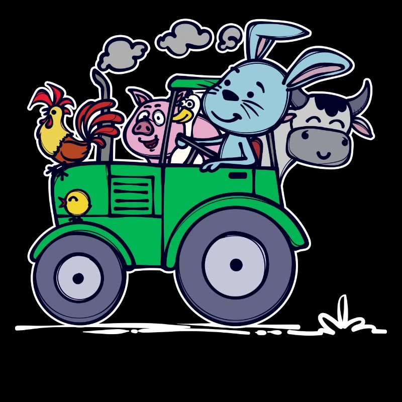 Landmaschinen Statement Ackerbau Bauernhof Traktor