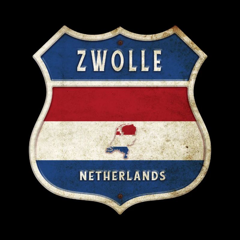 Conception des armoiries de Zwolle (Pays-Bas)