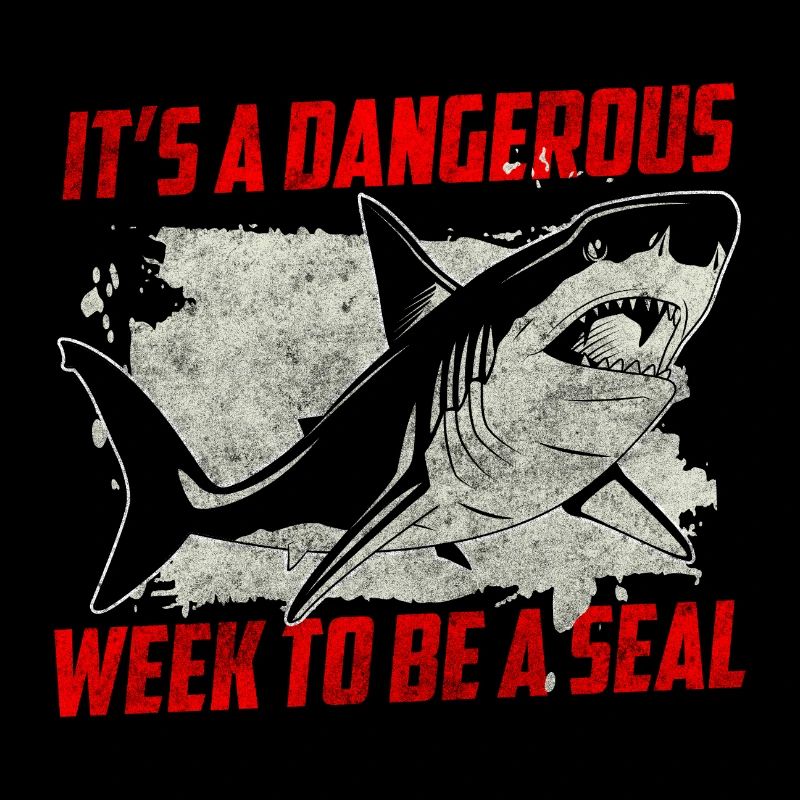 Grand requin blanc aileron dent de requin