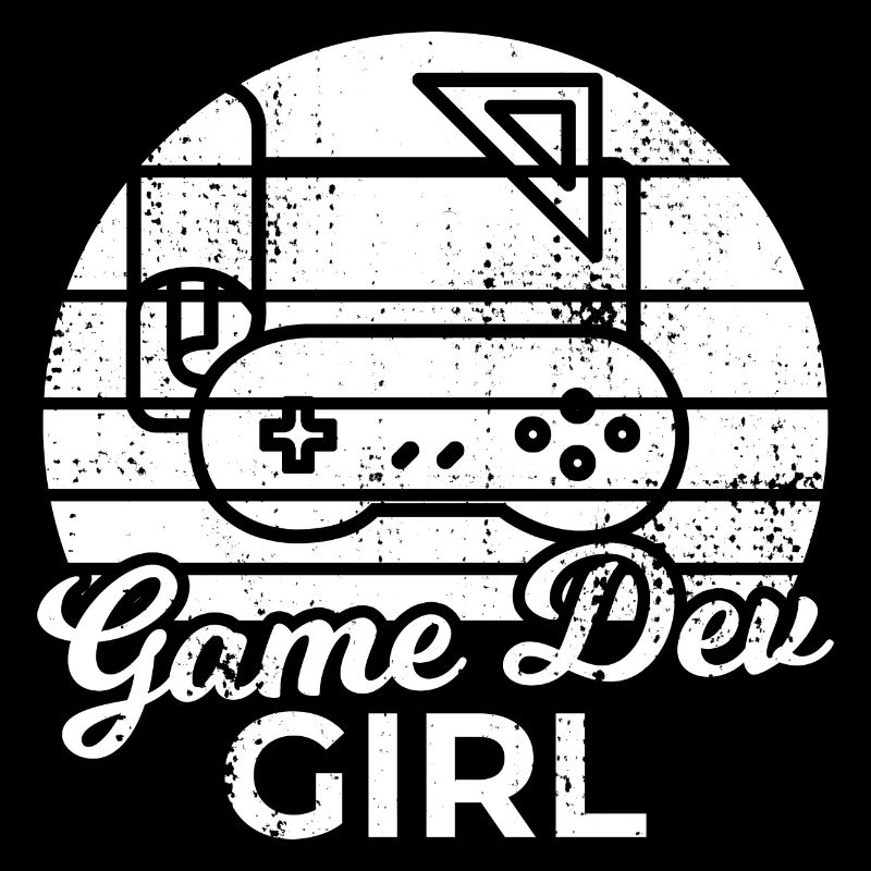 Fille de développement de jeu