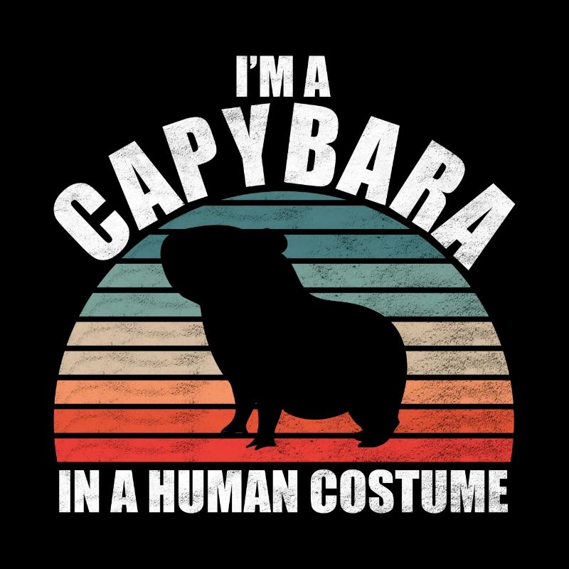 Capybara Zoo Animal Design
