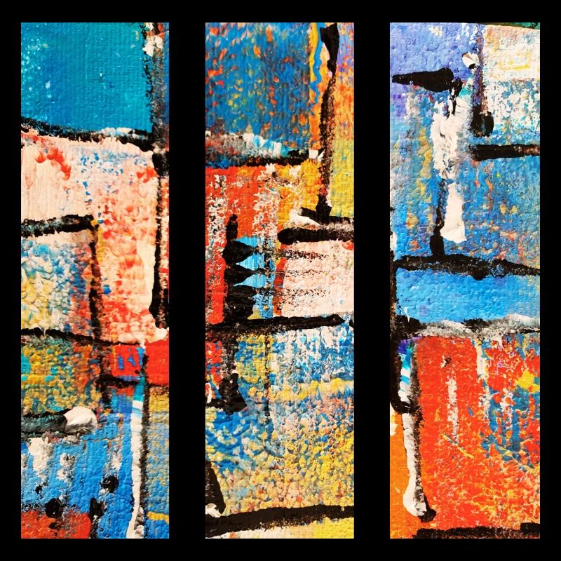 Design abstrait d’art urbain