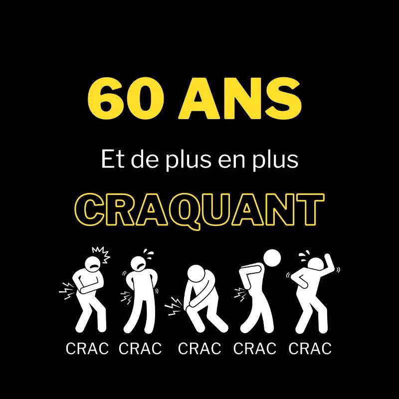 60 ans et de plus en plus craquant Humour