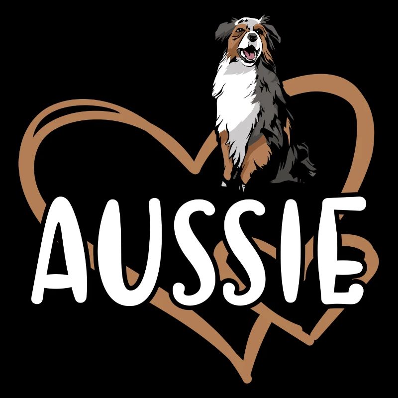 Dog Aussie Heart