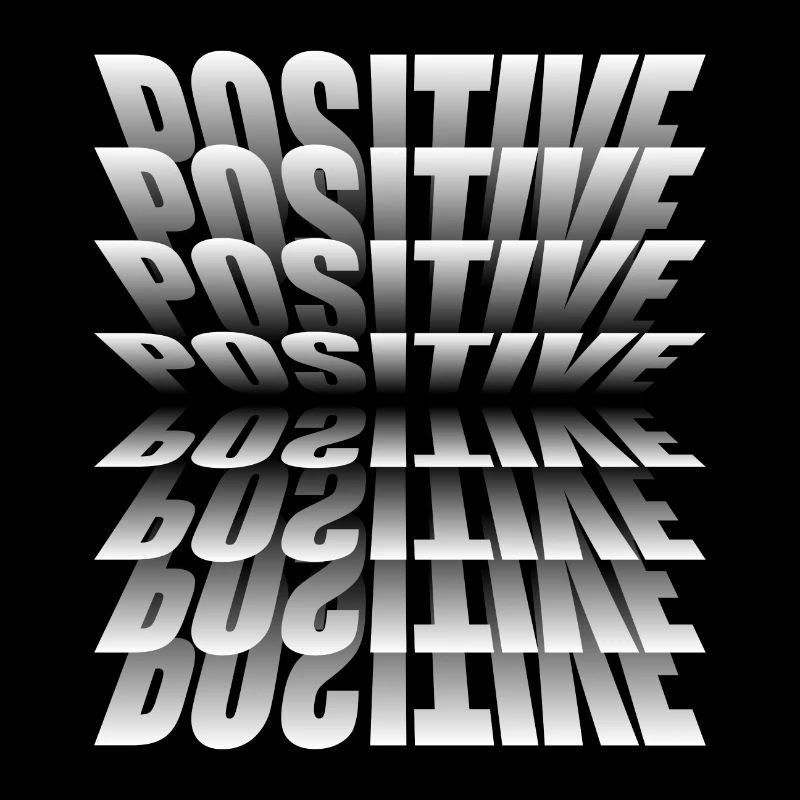 Positive Mindset Typo Mirror