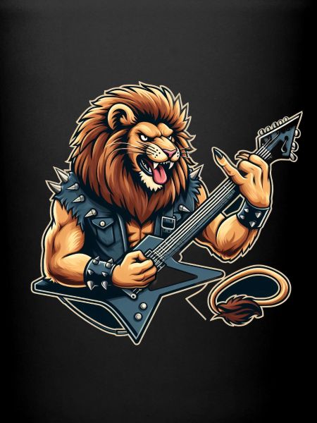 Lion à bascule