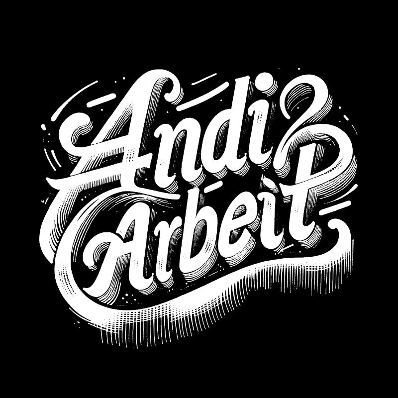 Andi Arbeit! Wortspiel Andreas, Andrea, Andi, Andy