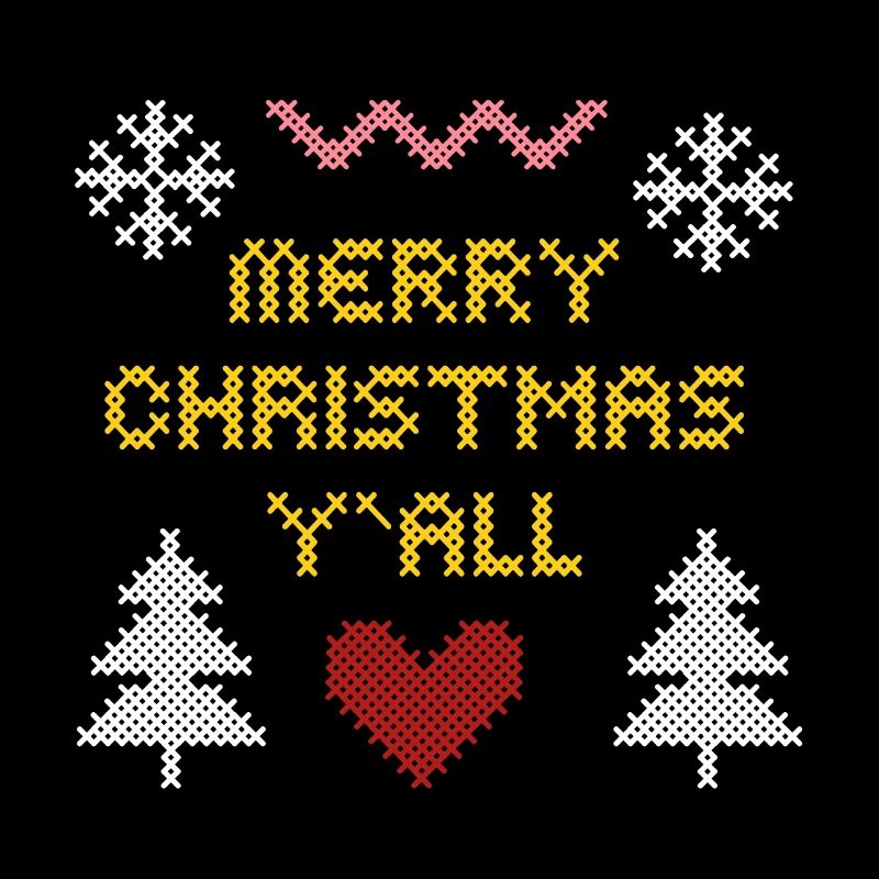 Motif de Noël Chaleureux en Pixel Art