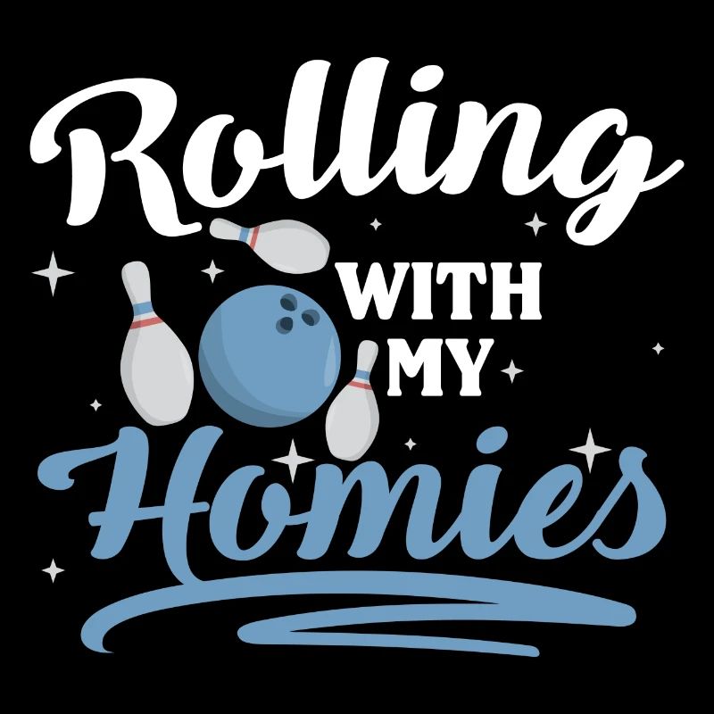 Joueurs amateurs de bowling