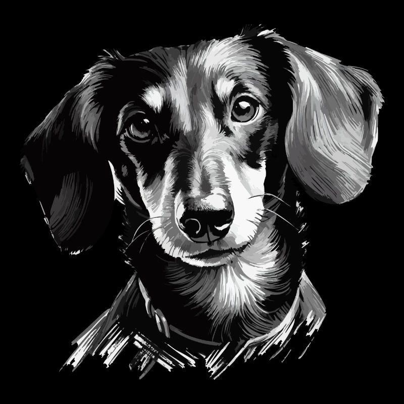 Dachshund Drawing
