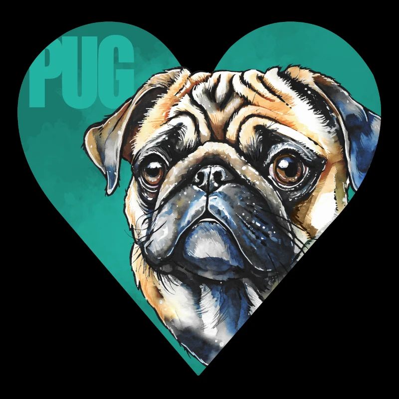 Mops Portrait