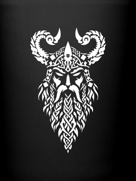 Viking warrior head