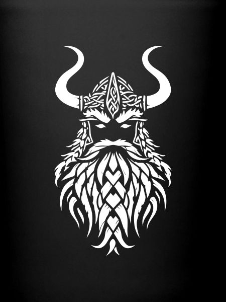 Viking warrior head