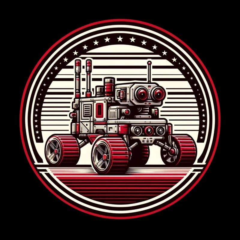 "Explorateur Céleste" - Insigne de Rover Spatial