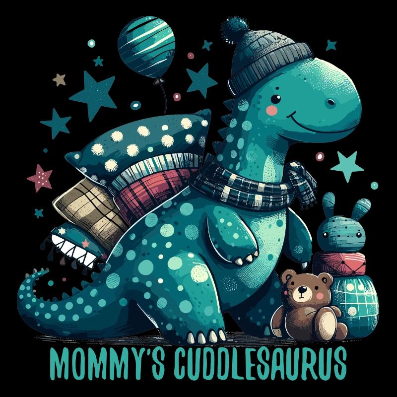 Mommy’s Cuddlesaurus Kuschel-Dinosaurier Geschenk