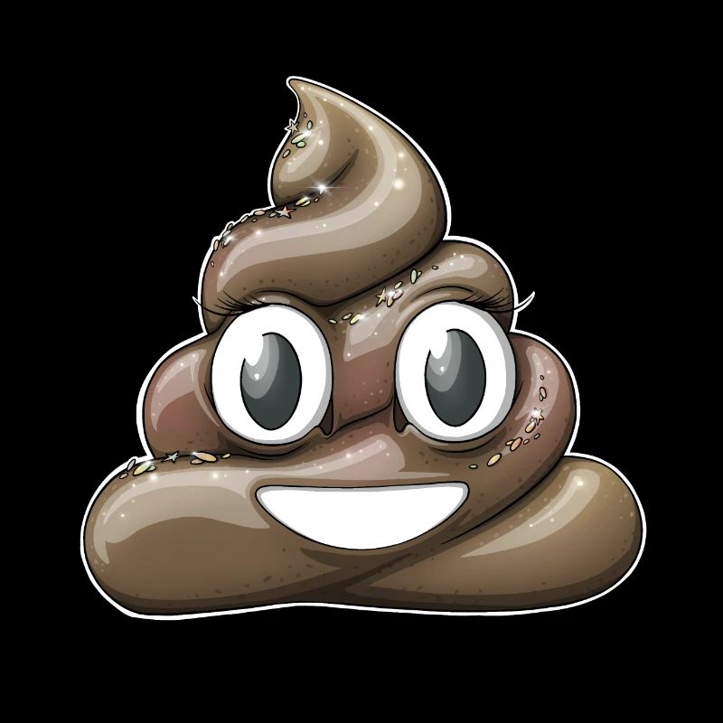 Verspielte mit Glitzer