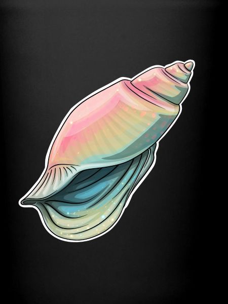 Pastel Seashell Illustration