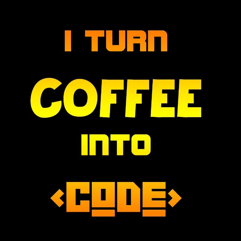 Ich verwandle Kaffee in Code