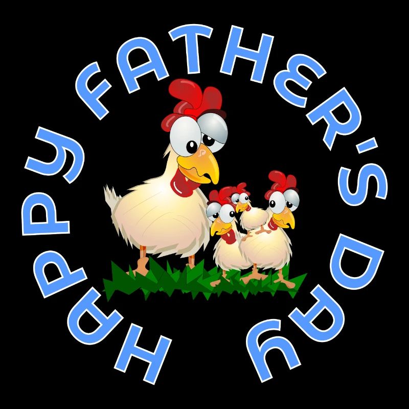 Bonne fête des pères - Élevage de poulets