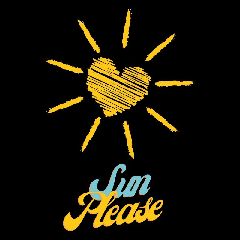 Sonniges Herz: Bitte, Sonne Scheine