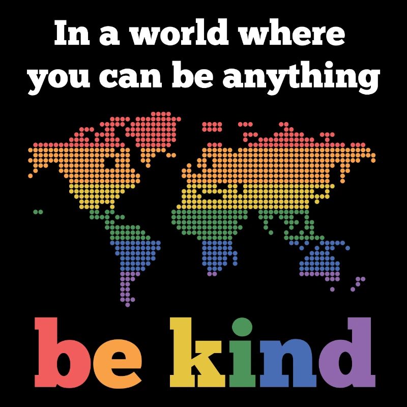 LGBTQ-Pride-Monat - Sei freundlich