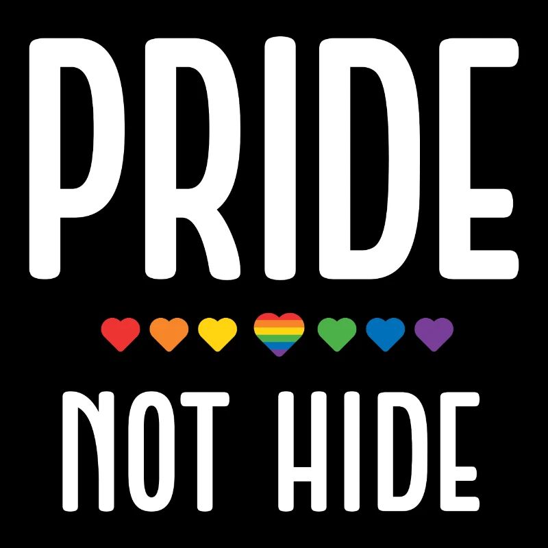Mois de la fierté LGBT - Pride, not hide