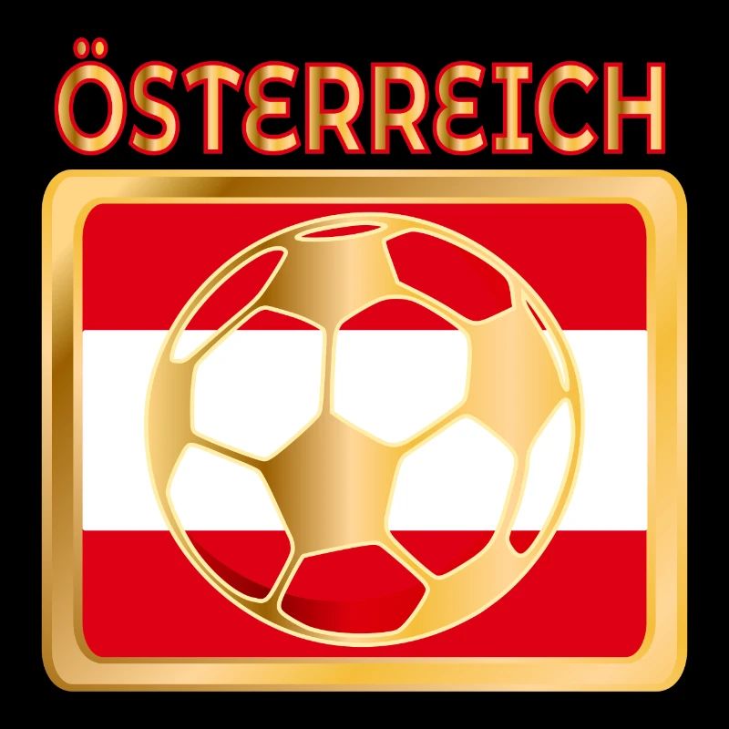 AUSTRIAN FLAG - FOOTBALL AUSTRIA