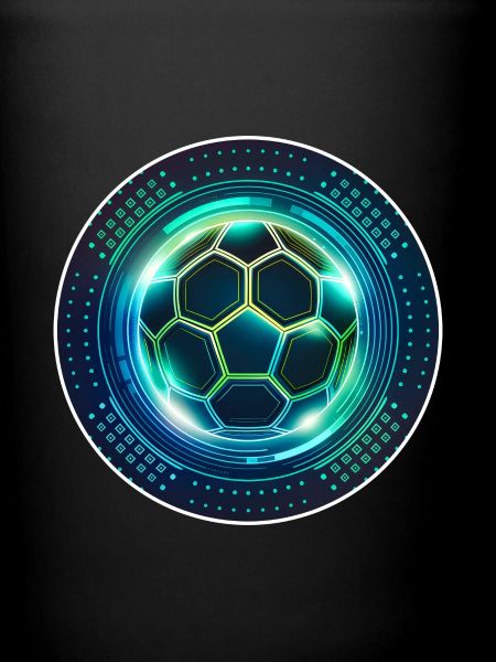 Emblème Neon Football Tech