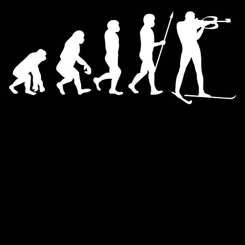 Schifahren Evolution Wintersport Schifahrer Schnee