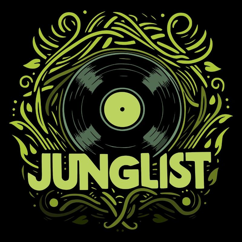 Junglist-Schallplatte