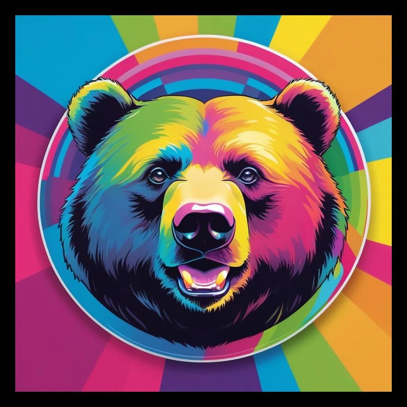 Rainbow Bear