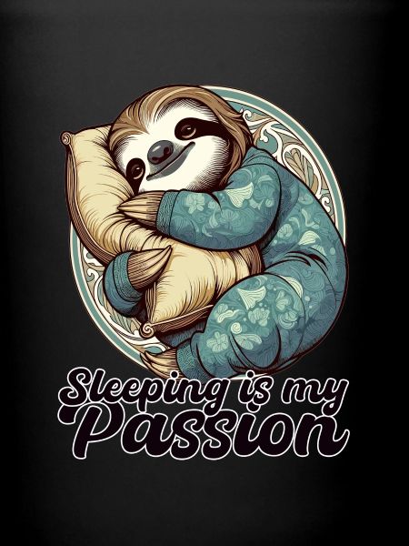 Sloth Sleeping Passion Gift