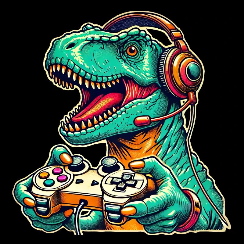 Dinosaurier Gaming T Rex