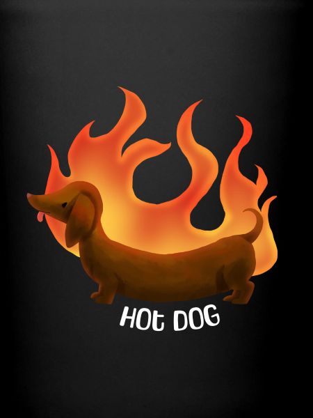 hot dog white