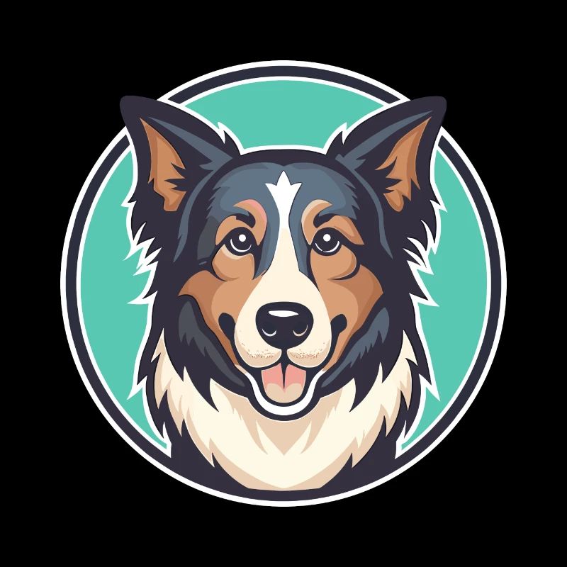 Sardinian Shepherd Dog Breed Cartoon Kawaii
