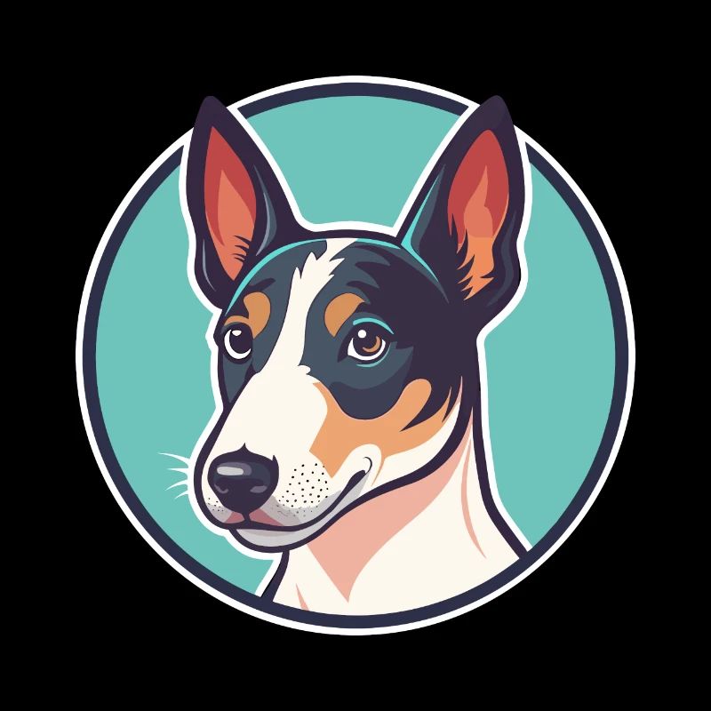 Glatter Foxterrier Hunderasse Karikatur Kawaii