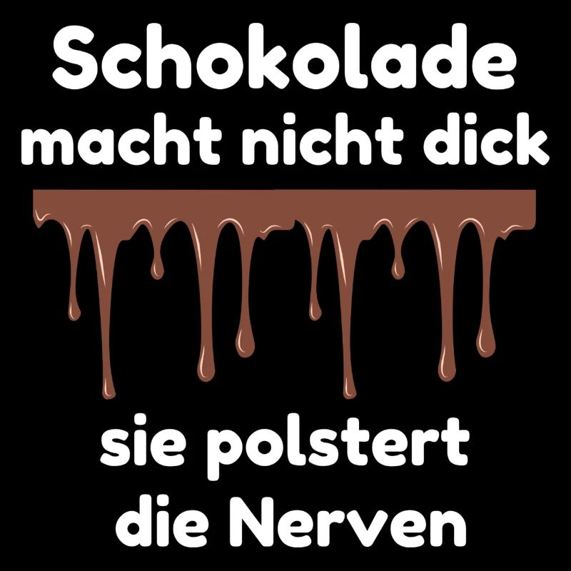 Schokolade polstert die Nerven