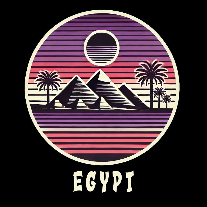 Ägypten Pyramiden Design