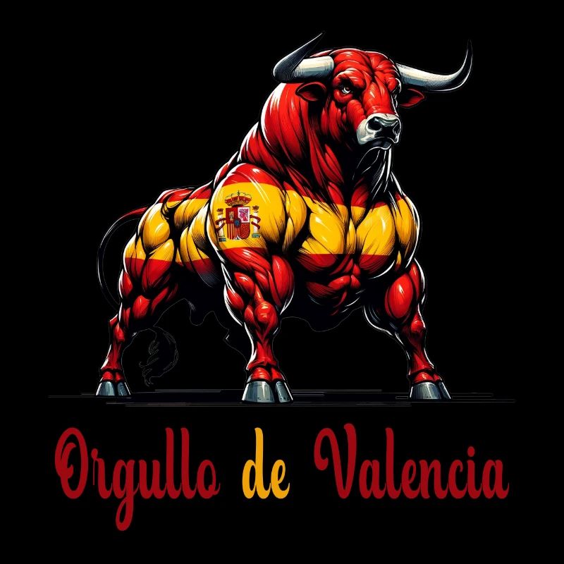 Der Stolz Valencia Flagge Design