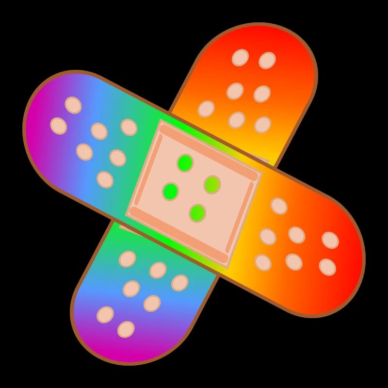 REGENBOGEN PFLASTER