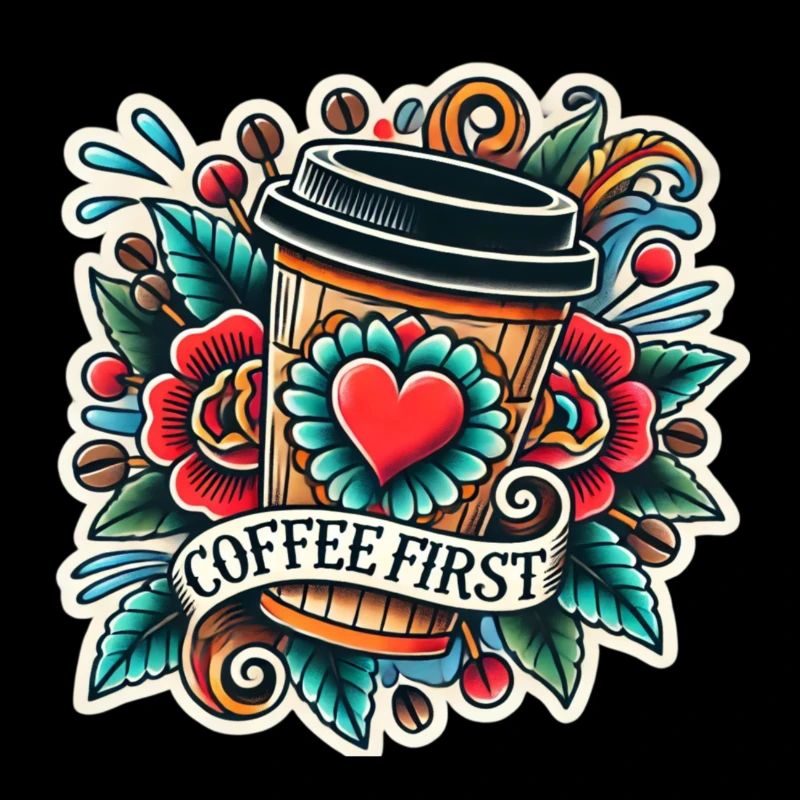 Coffee First Kaffee Liebhaber Design Barista